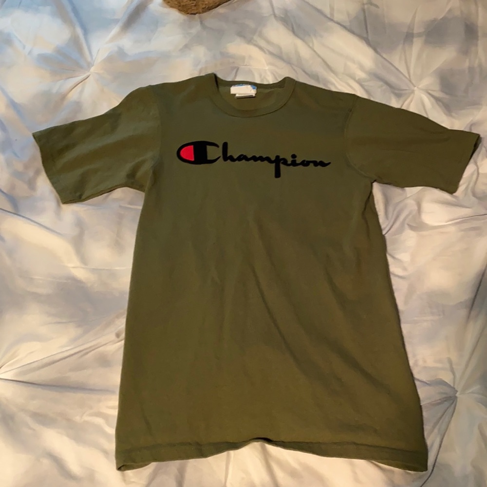 Champion hunter green t-shirt